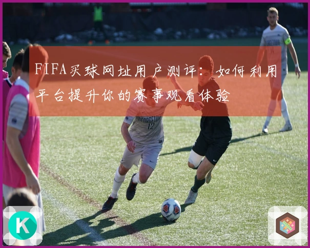 FIFA买球网址用户测评：如何利用平台提升你的赛事观看体验