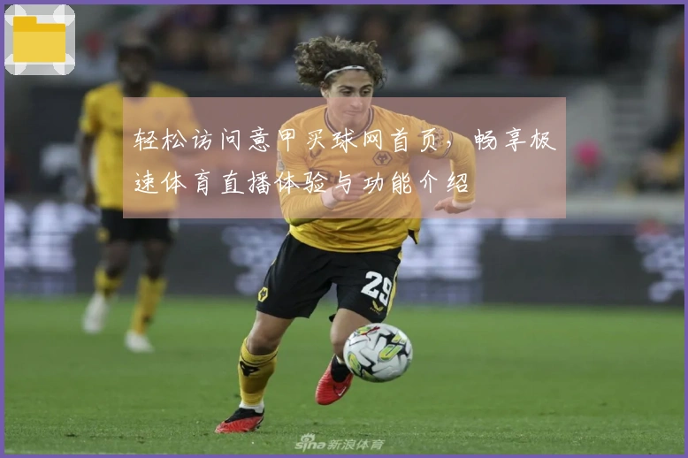 轻松访问意甲买球网首页，畅享极速体育直播体验与功能介绍